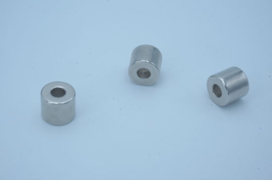 Ultrafast Motor Component High-Strength NdFeB 4-Pole Radially Magnetized Ring for 130,000 RPM Applications  Zn Coated