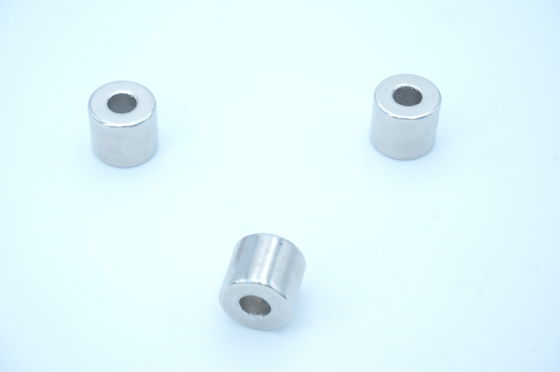 Ultrafast Motor Component High-Strength NdFeB 4-Pole Radially Magnetized Ring for 130,000 RPM Applications  Zn Coated