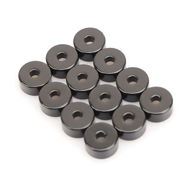 NdFeB Magnet Round Counterbore Special Shape Black Epoxy Coating Grand N42 magnet SST test over 96 hrs