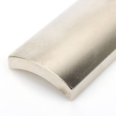 80-120°C Curie Temperature Rare Earth Magnet For Industrial And +/- 0.05mm Tolerance Arc Tile 38SH Magnet