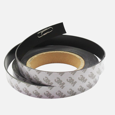Black Roll Flexible Magnetic Material For Magnetic Whiteboard Eraser Laminated With PVC/Paper