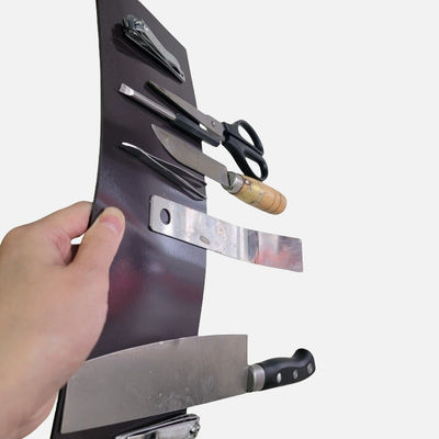 Black Roll Flexible Magnetic Material For Magnetic Whiteboard Eraser Laminated With PVC/Paper