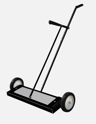 Highways Maintenance Magnetic Sweeper With Top Mounted Release Bar And Rubber Handle
