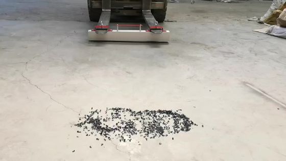 Top Mounted Release Bar Magnetic Sweeper Cleaner for Forklift Mounted Cleaning Method