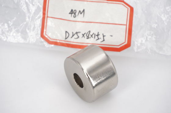 Resistant To Centrifugal Forces Neodymium Magnet With Nickel  Zn Ni-cu-ni Coating  Strong Magnet
