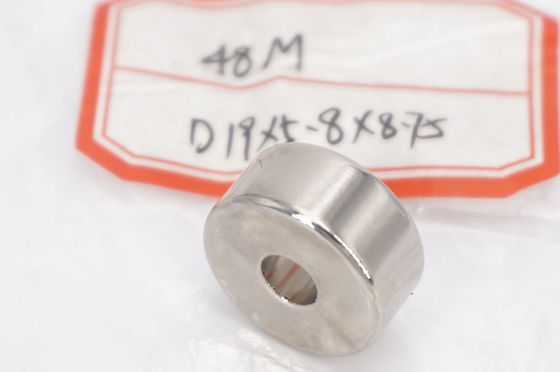 Radial Multipolar Neodymium Iron Boron Magnet Ni-cu-ni Coating For Durable Performance 48M