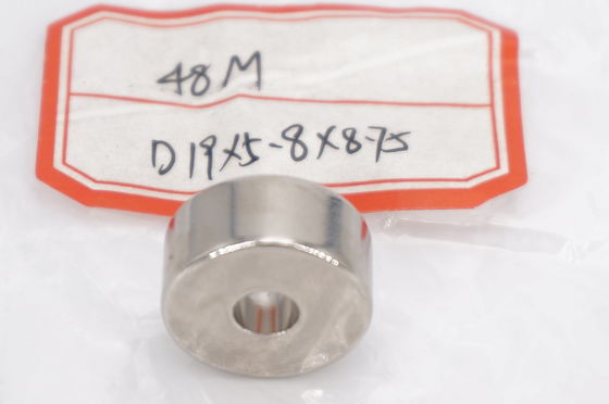 Radial Multipolar Neodymium Iron Boron Magnet Ni-cu-ni Coating For Durable Performance 48M