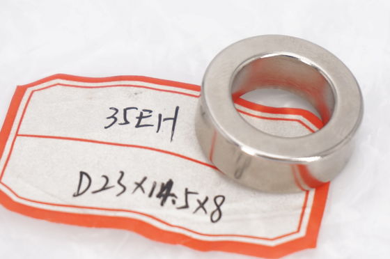 Custom NdFeB Magnet Sintering Process For Industrial 35EH Ni-Cu-Ni Coating Max Working Temp 200 ºC