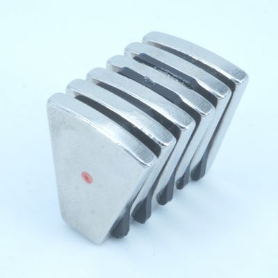 Motor  Ndfeb N42 Ni Coated Rare Earth Permanent Magnets For Sewing Machine